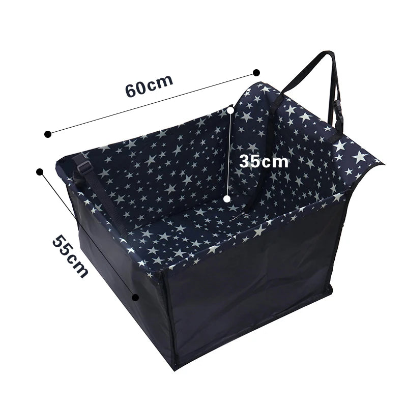 Waterproof Dog Car Seat Cover - Portable Pet Travel Hammock & Safety Carrier