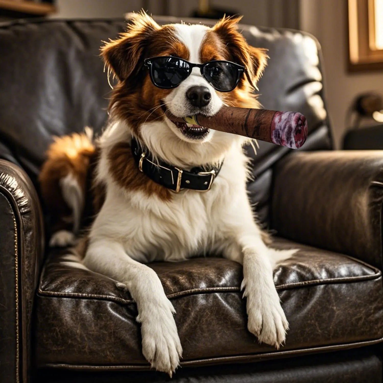 MyPurePaw™ "The Boss" Squeaky Plush Toy