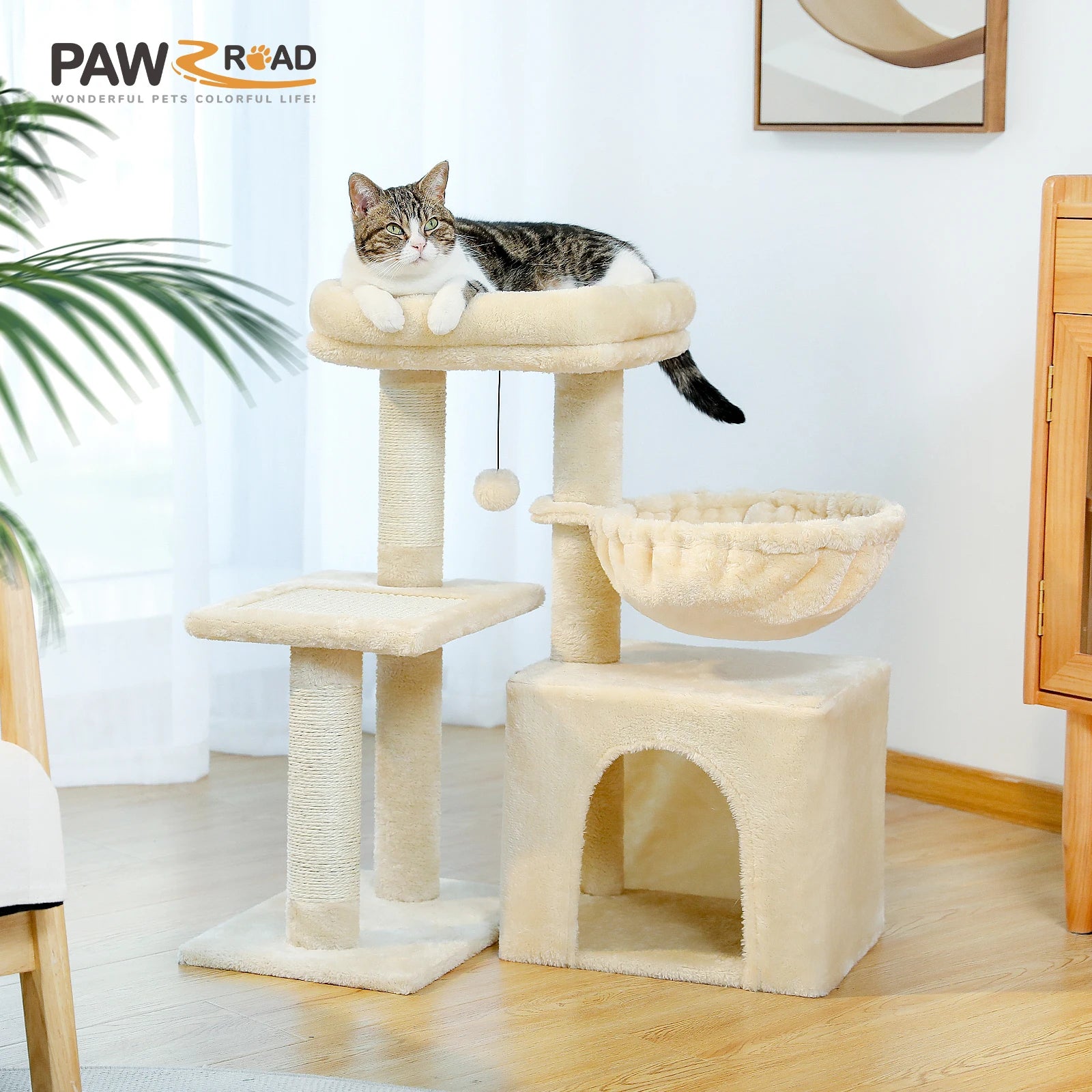 MyPurePaw™ Compact Cat Activity Tree