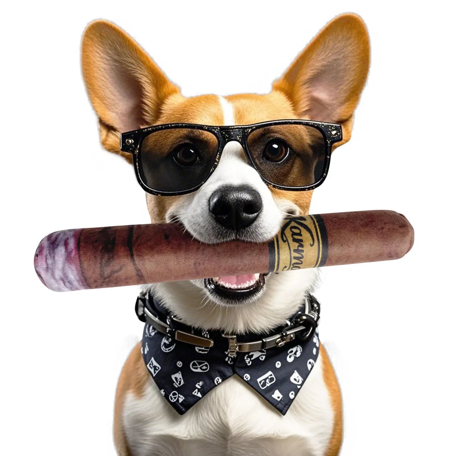 MyPurePaw™ "The Boss" Squeaky Plush Toy