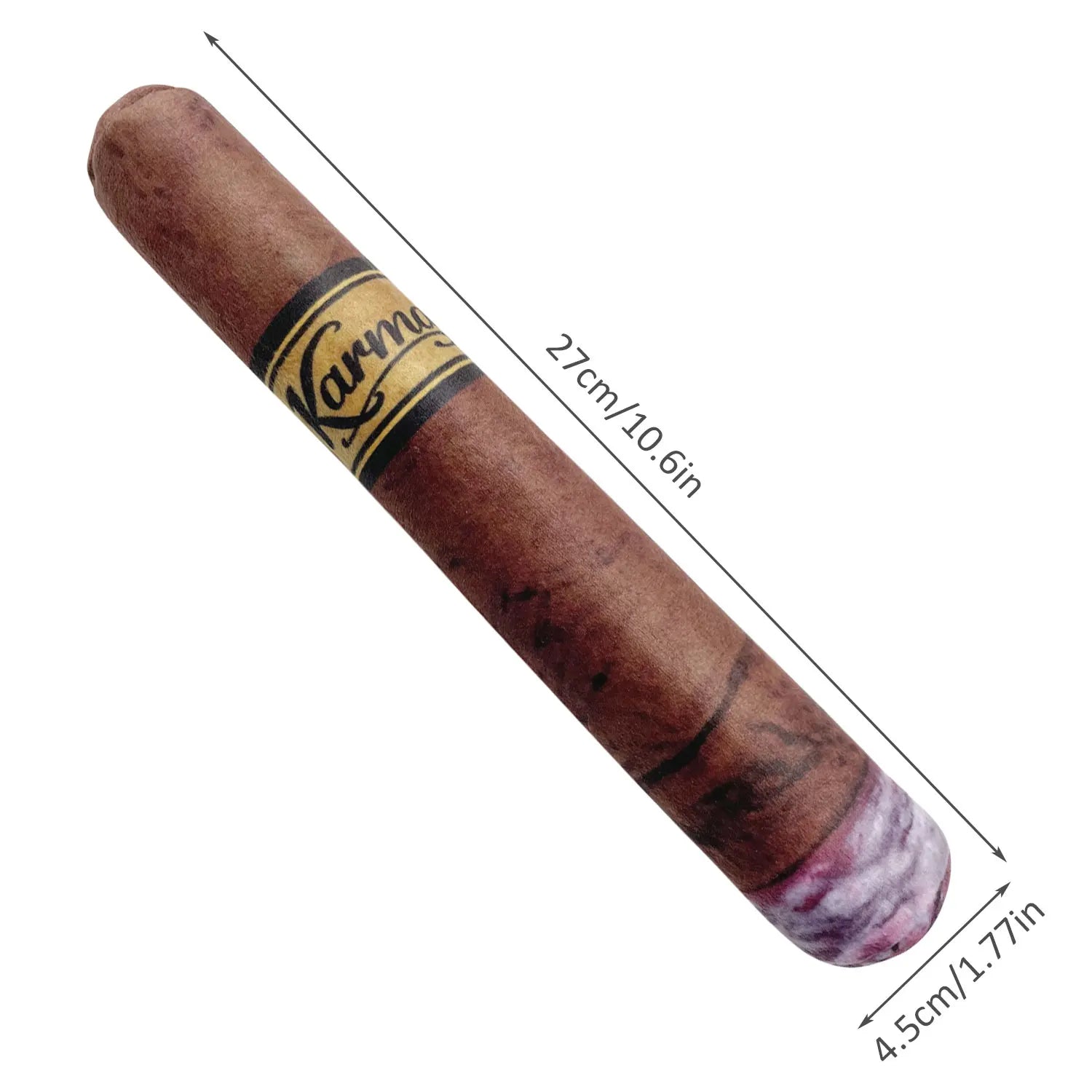 MyPurePaw™ "The Boss" Squeaky Plush Toy