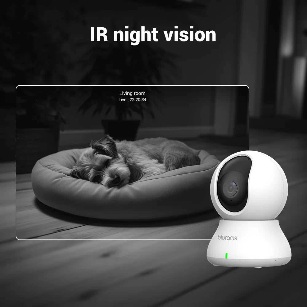 MyPurePaw™ Smart 2K Pet Security Camera